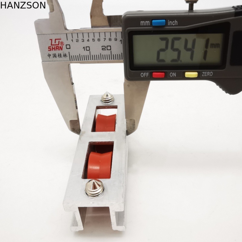 Adjustable Double Wheel Sliding Window Roller with 50-100 Kg Capacity and 1-4 mm Thickness for Smooth Operation