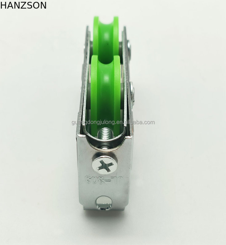 Wholesale Adjustable UPVC Plastic Sliding Door Roller with 2 Years Warranty for Windows and Doors