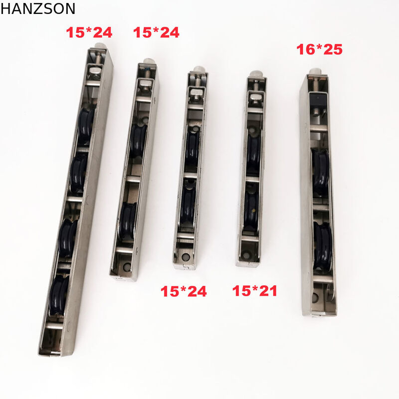Slide Wheel Patio Door Pulley Window & Door Wheel Stainless Steel Sliding Roller 15*21 Heavy Duty Sliding Door Roller