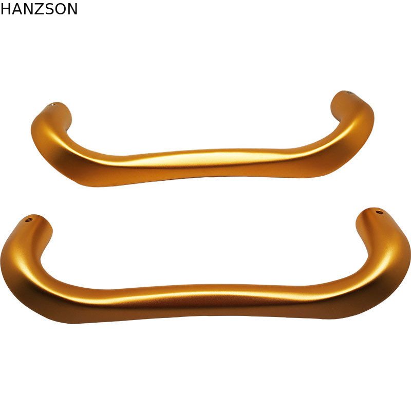 Oxidierte Goldtür-Zug-Griffe, Glasgröße des Türgriff-400×432mm