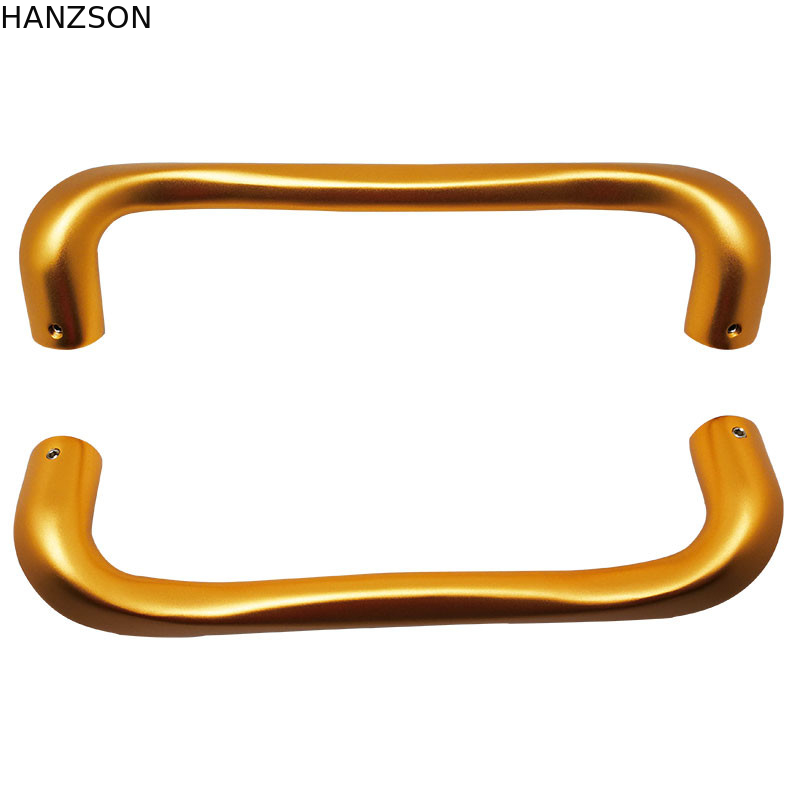 Oxidierte Goldtür-Zug-Griffe, Glasgröße des Türgriff-400×432mm
