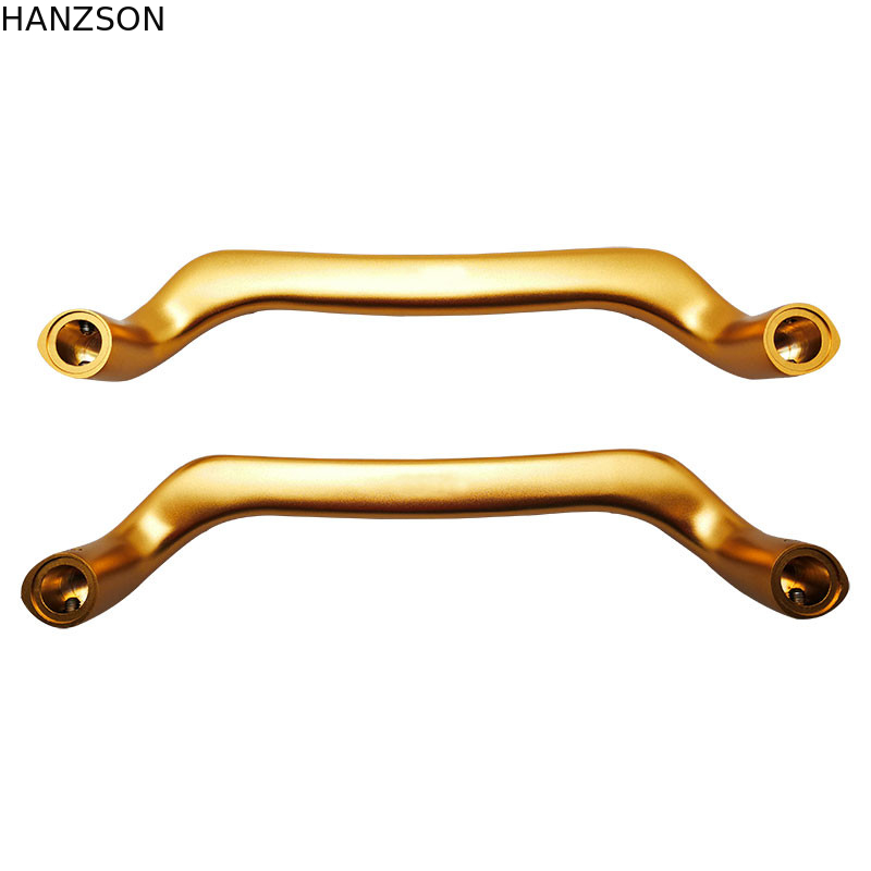 Oxidierte Goldtür-Zug-Griffe, Glasgröße des Türgriff-400×432mm