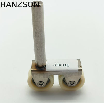 Aluminiumtor W18xH34xL42mm des gleitendes Tor-Rad-Flaschenzug-608zz, das Rad trägt