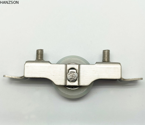 Plastik- pp. Nylon-6200 Farbüberzug-Ende der gleitendes Fenster-Rollen-1.2mm