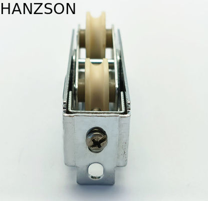 Eisen-Plattenmaterial Soem der Plastikabdeckungs-Aluminiumschiebetür-Rollen-1.2mm